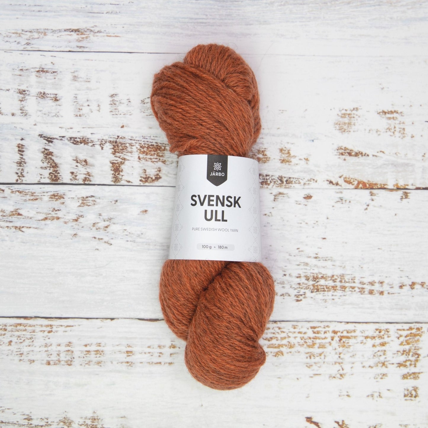 Svensk Ull 3 tr 100 g - 016 Copper Mine - Butik Maglia