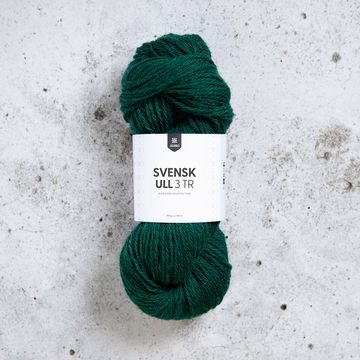 Svensk Ull 3 tr 100 g - 024 Inlandsbanan Green - Butik Maglia