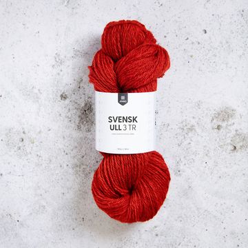 Svensk Ull 3 tr 100 g - 025 Dalecarlian Horse - Butik Maglia