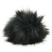 Tofs Pompon akryl - Antracit - Butik Maglia