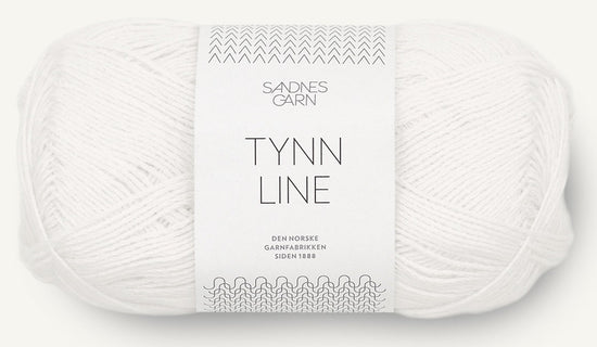 Tunn Line - 1002 Vit - Butik Maglia