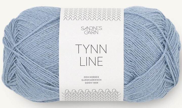 Tunn Line - 6032 Blå Hortensia - Butik Maglia