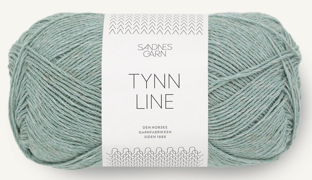 Tunn Line - 6841 Dovt aquagrön - Butik Maglia