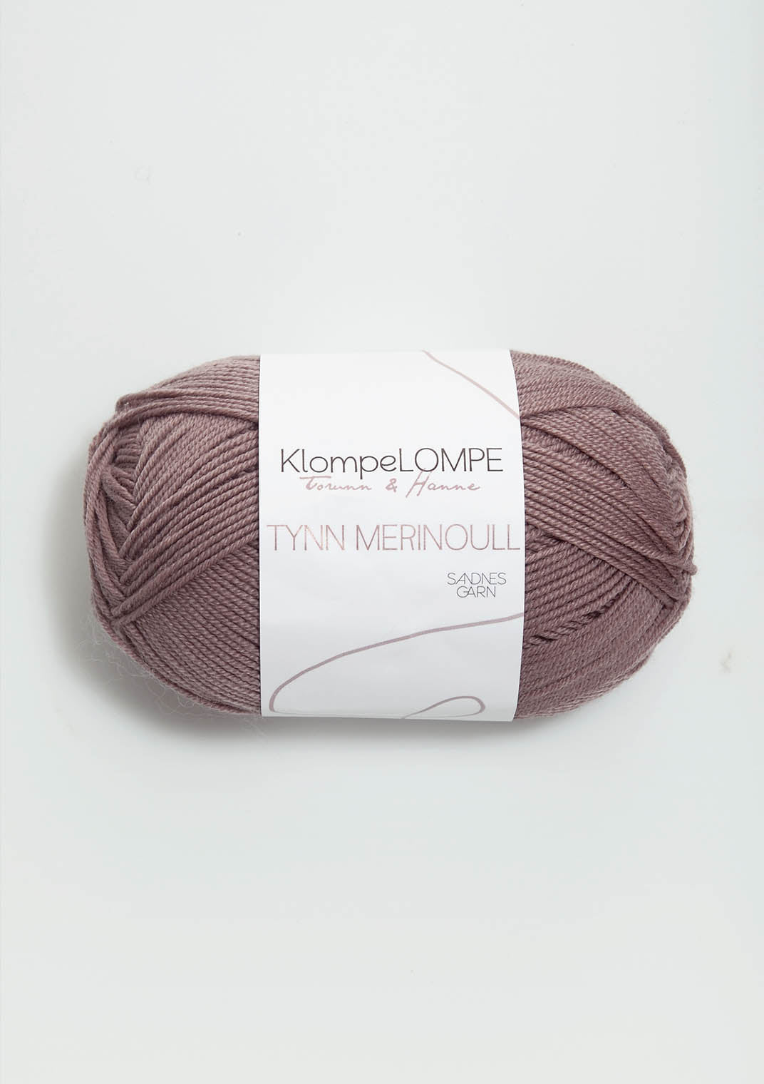 Tunn Merinoull KlompeLompe - 4331 Dimrosa - UTGÅTT - Butik Maglia