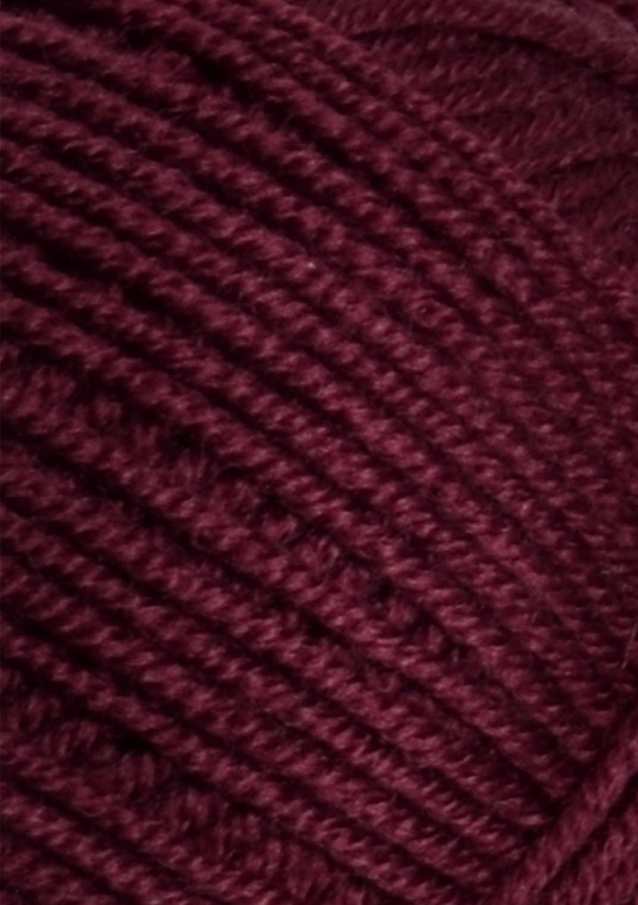 Tunn Merinoull KlompeLompe - 4554 Mörk rostrosa - UTGÅTT - Butik Maglia