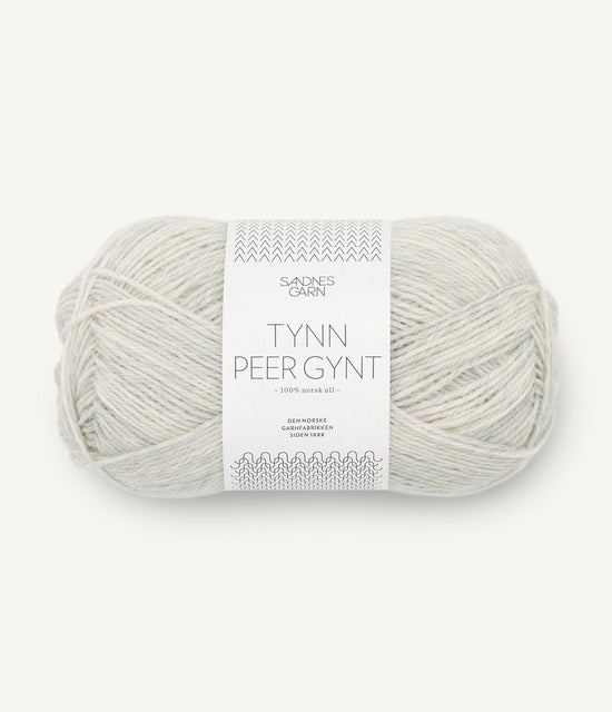 Tunn Peer Gynt - 1021 Ljus gråmelerad - Butik Maglia