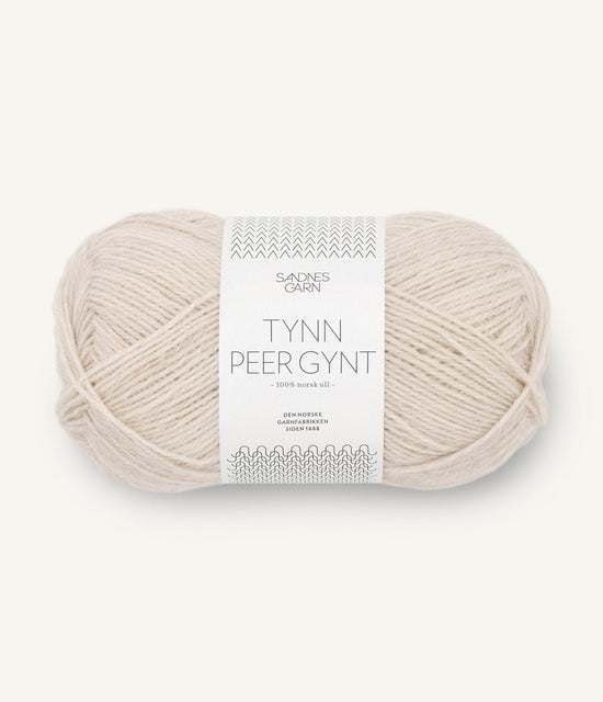Tunn Peer Gynt - 2641 Naturmelerad - Butik Maglia