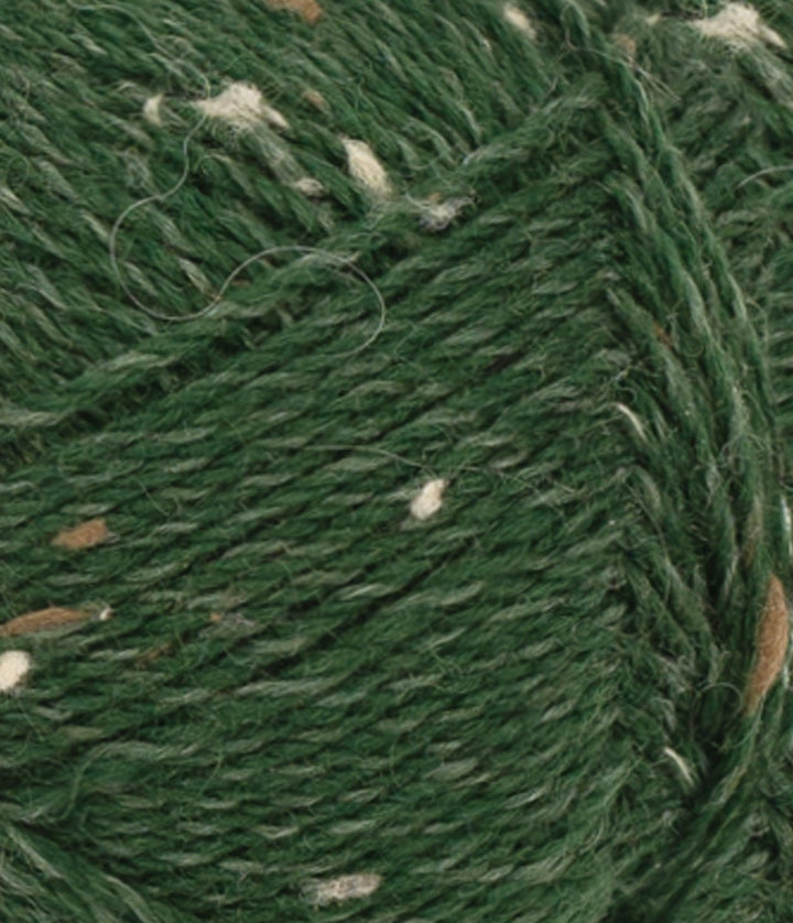 Tunn Peer Gynt - 8085 Skogsgrön m/ Natur Tweed - Butik Maglia