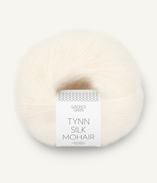 Tunn Silk Mohair - 1012 Natur - Butik Maglia