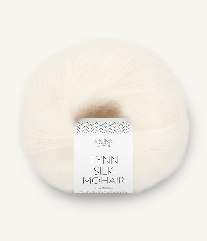 Tunn Silk Mohair - 1012 Natur - Butik Maglia