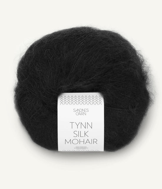 Tunn Silk Mohair - 1099 Svart - Butik Maglia