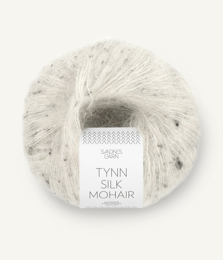 Tunn Silk Mohair - 1199 Salt'n Pepper Tweed - Butik Maglia