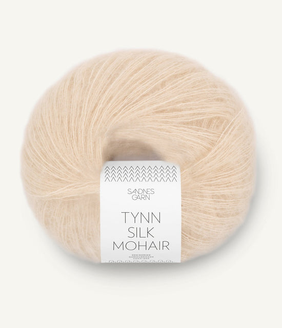Tunn Silk Mohair - 2511 Mandel - Butik Maglia