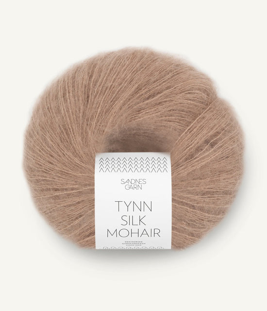 Tunn Silk Mohair - 3041 Ljus ekollon - Butik Maglia