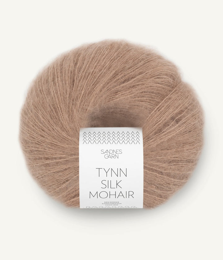 Tunn Silk Mohair - 3041 Ljus ekollon - Butik Maglia