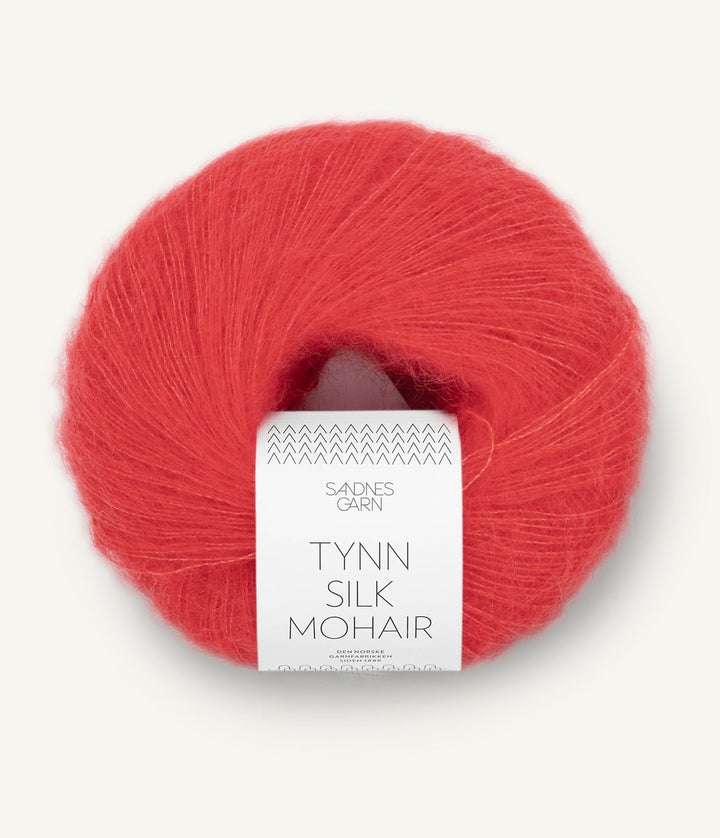 Tunn Silk Mohair - 4008 Poppy - Butik Maglia