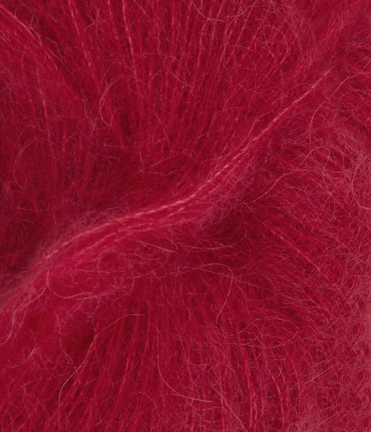 Tunn Silk Mohair - 4236 Djup röd - Butik Maglia