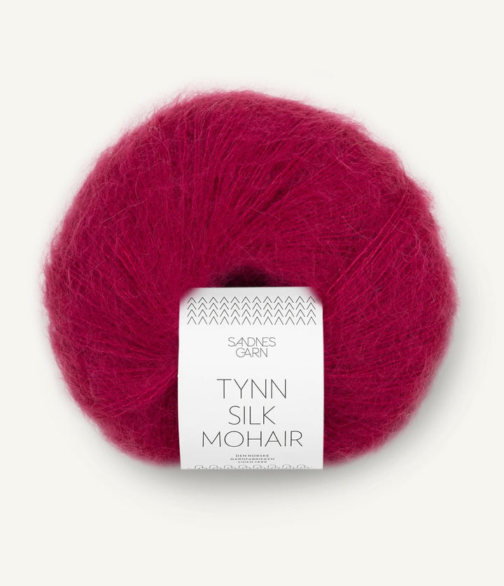 Tunn Silk Mohair - 4255 Rumba Red - Butik Maglia