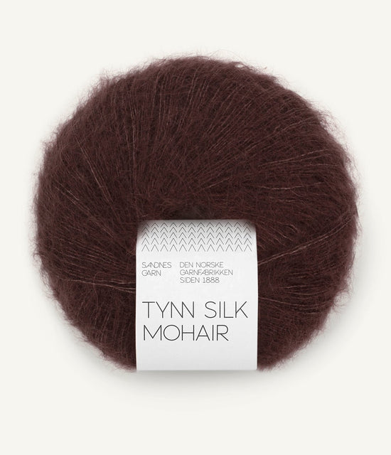 Tunn Silk Mohair - 4381 Dark Fudge - Butik Maglia