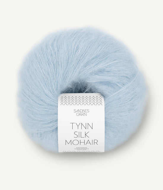 Tunn Silk Mohair - 6012 Ljus blå - Butik Maglia