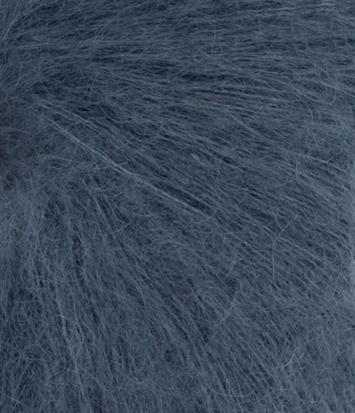 Tunn Silk Mohair - 6081 Djupblå - Butik Maglia