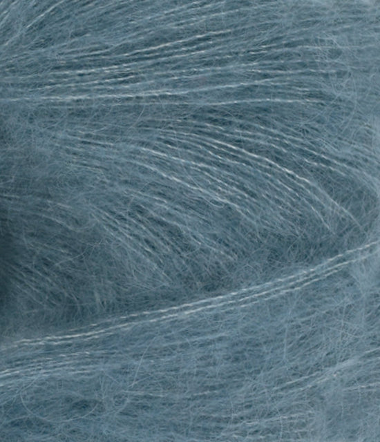 Tunn Silk Mohair - 6552 Isblå - UTGÅTT - Butik Maglia