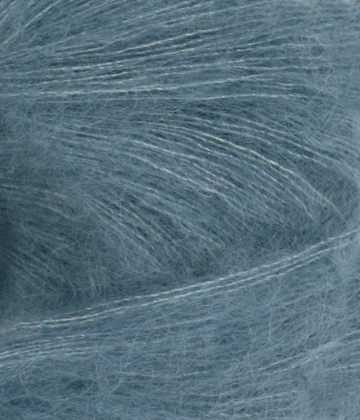 Tunn Silk Mohair - 6552 Isblå - UTGÅTT - Butik Maglia
