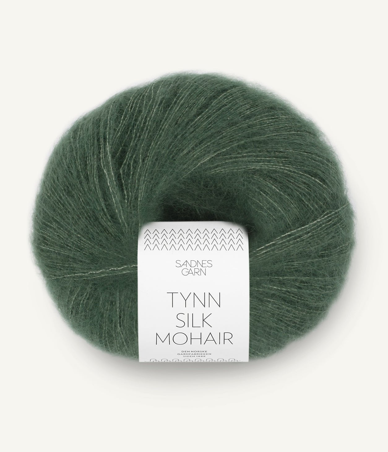 Tunn Silk Mohair - 8581 Djupt skogsgrön - Butik Maglia
