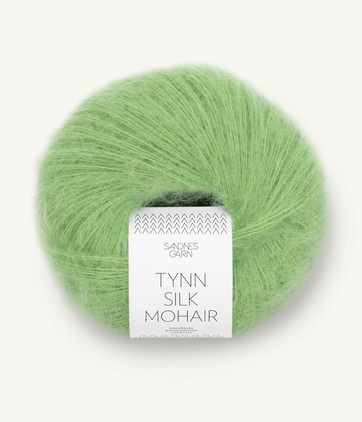 Tunn Silk Mohair - 8733 Spring Green - Butik Maglia