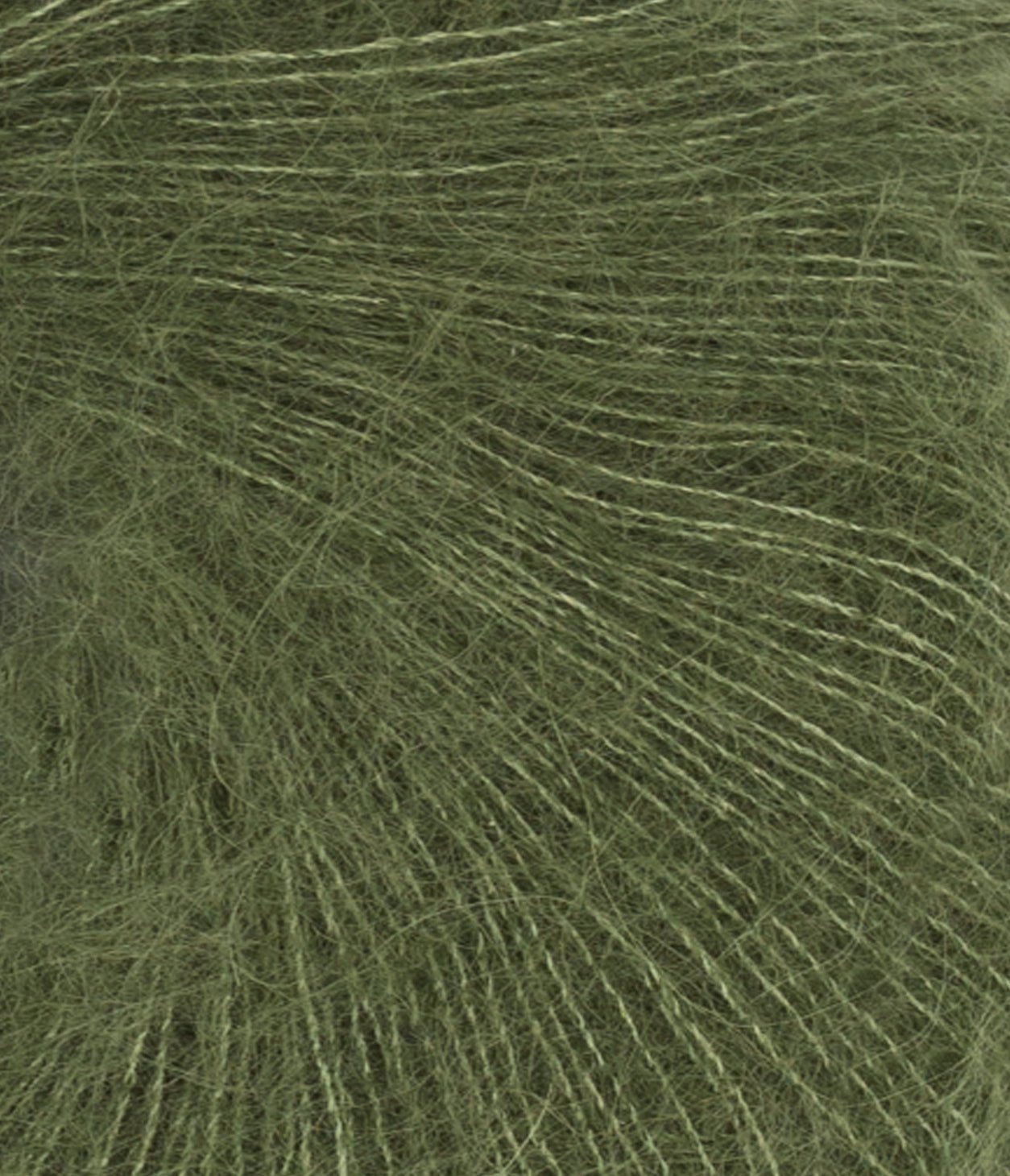 Tunn Silk Mohair - 9062 Olivgrön - Butik Maglia