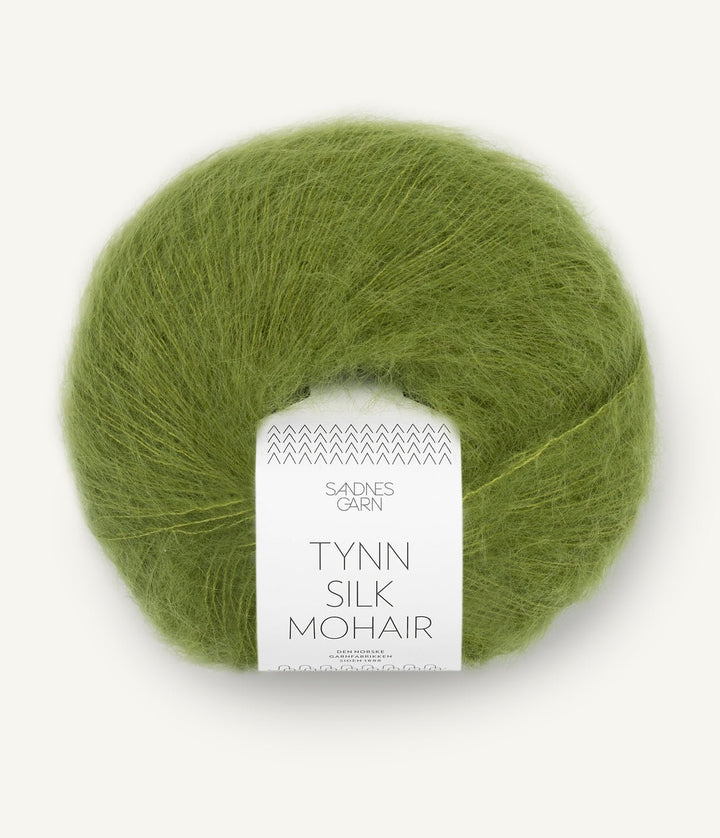 Tunn Silk Mohair - 9564 Matcha - Butik Maglia