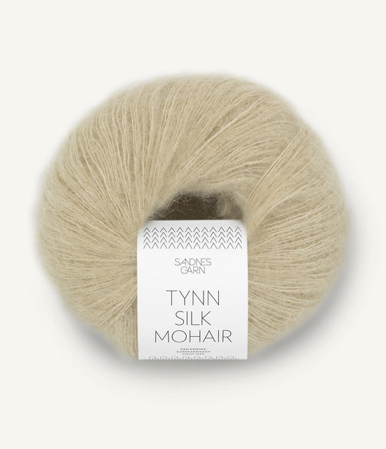 Tunn Silk Mohair - 9822 Ljus Chinosgrön - UTGÅTT - Butik Maglia