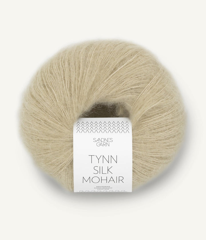 Tunn Silk Mohair - 9822 Ljus Chinosgrön - UTGÅTT - Butik Maglia