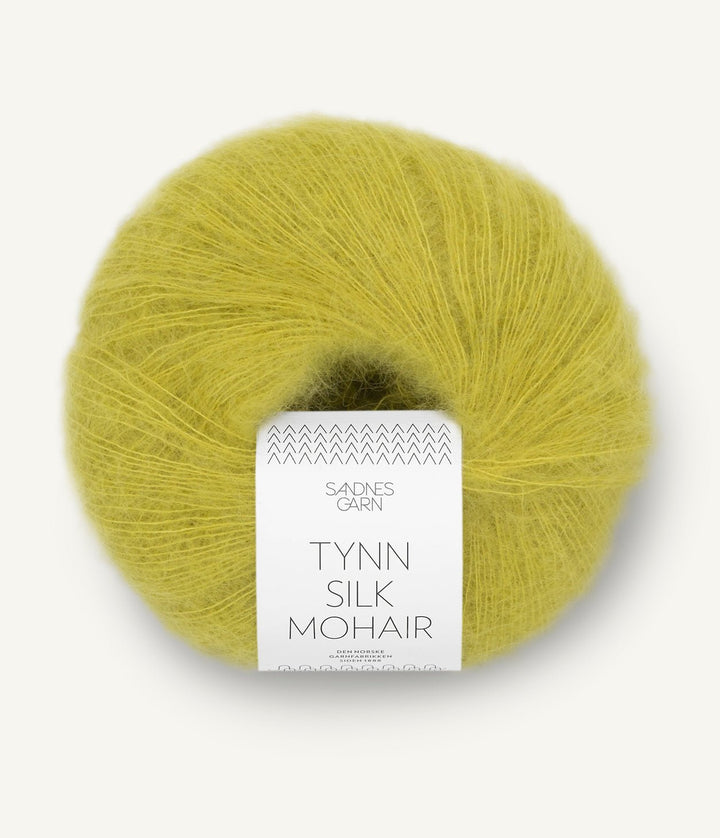 Tunn Silk Mohair - 9825 Sunny Lime - UTGÅTT - Butik Maglia