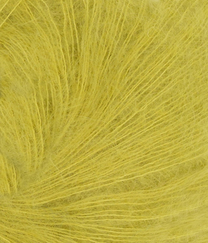 Tunn Silk Mohair - 9825 Sunny Lime - UTGÅTT - Butik Maglia