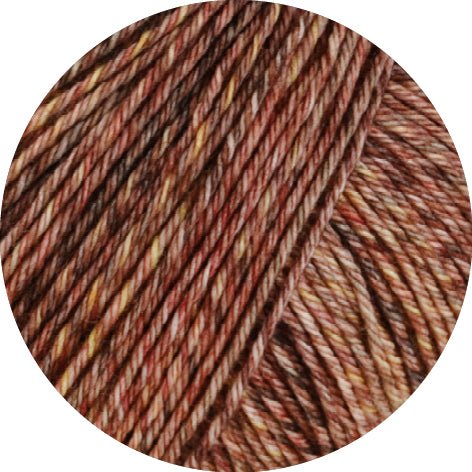 Vintage socks - 1008 Gråbrun/mörkbrun/rosenträ mel. - Butik Maglia