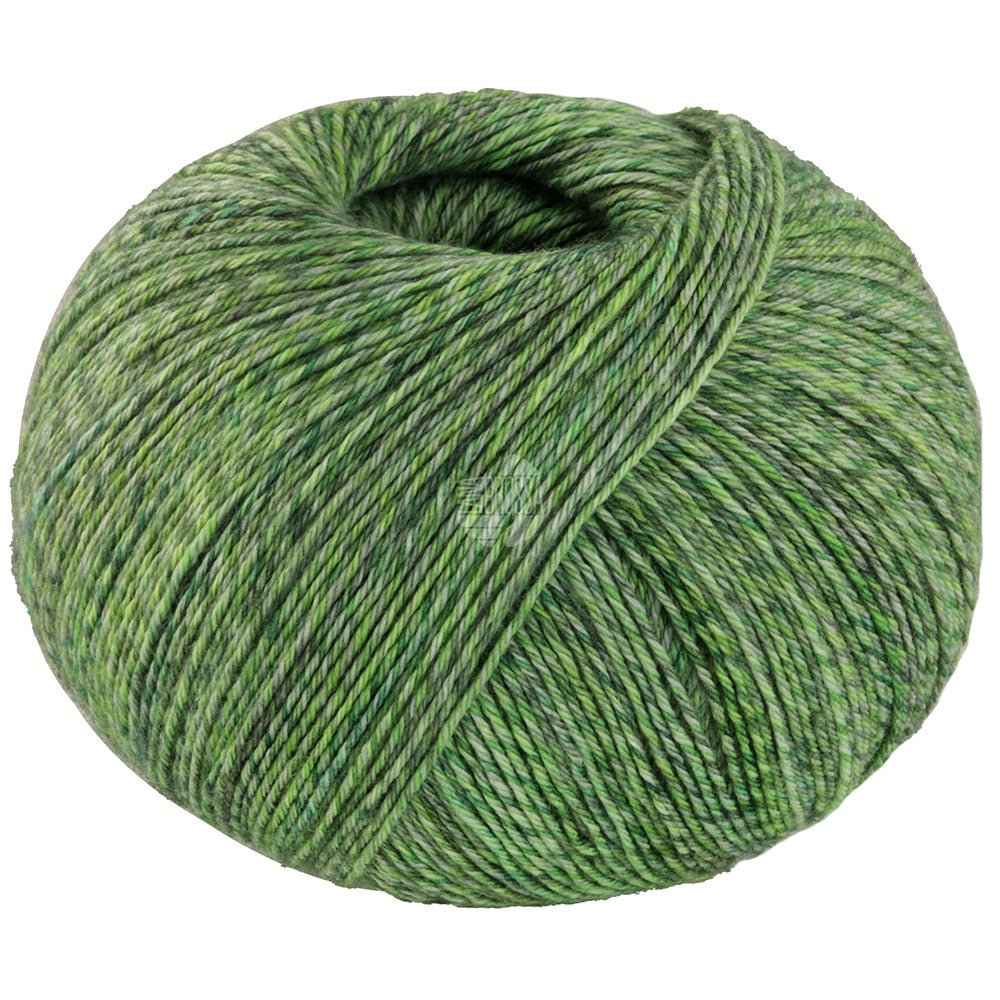 Vintage socks - 1016 Ljusgrön/mossgrön/grågrön mel. - Butik Maglia