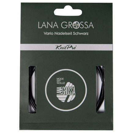 Wire till stickspetsar svart/60 cm - Butik Maglia