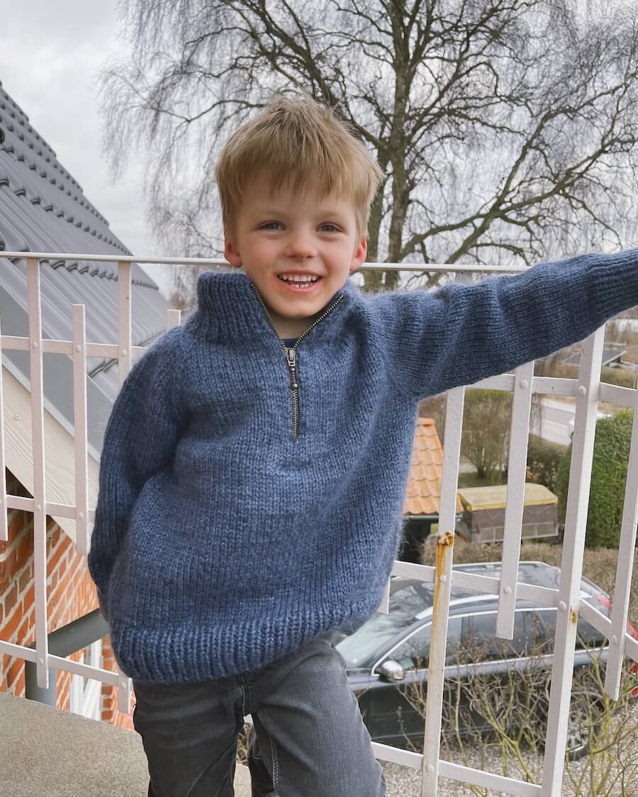 Zipper Sweater Junior - Butik Maglia